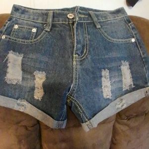 Jean shorts